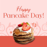 Strawberry Pancakes Instagram post Image Preview