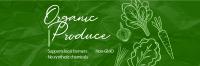 Organic Produce Twitter header (cover) Image Preview