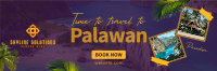 Palawan Paradise Travel Twitter Header Image Preview