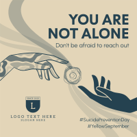 You're Never Alone Linkedin Post Image Preview