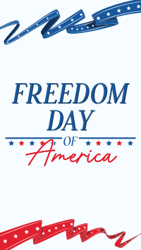 Freedom Day of America Instagram Story Design