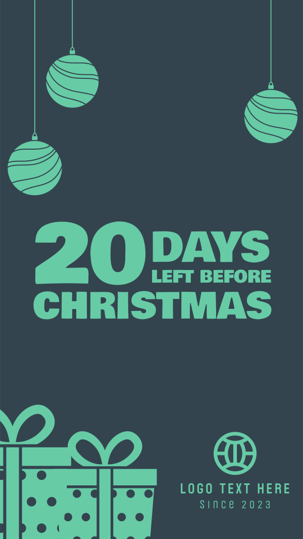 Exciting Christmas Countdown Instagram Story Design Image Preview