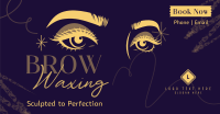 Eyebrow Waxing Service Facebook ad Image Preview