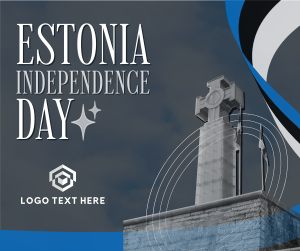 Minimal Estonia Day Facebook post Image Preview