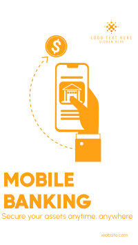 Mobile Banking Facebook Story Design