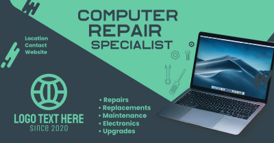 Computer Repair Specialist Facebook ad