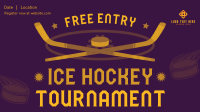 Ice Hockey Tournament Animation Design