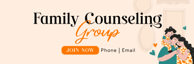 Family Counseling Group Twitter header (cover) Image Preview