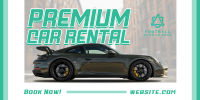 Luxury Car Rental Twitter Post Image Preview