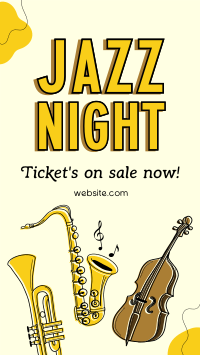 Modern Jazz Night Video Image Preview