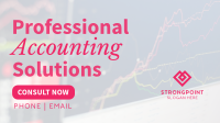 Professional Accounting Solutions Facebook Event Cover Design