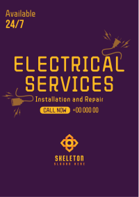 Electrical Service Flyer Image Preview