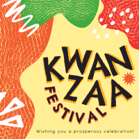Kwanzaa Festival Greeting Instagram Post Design
