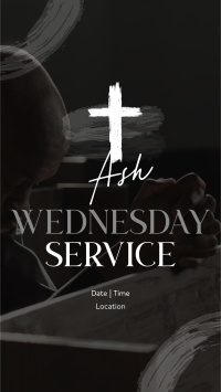 Ash Wednesday Volunteer Service Instagram reel Image Preview