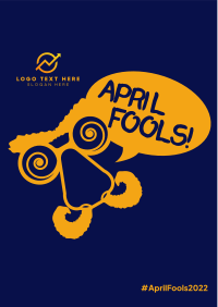 April Fools Clown Flyer Image Preview