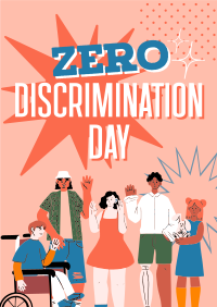Zero Discrimination Advocacy Poster Image Preview