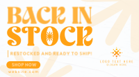 Minimalist Back In Stock Animation Preview