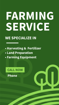 Farming Service Facebook Story Image Preview