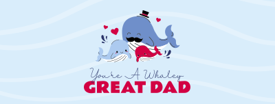 Whaley Great Dad Facebook cover Image Preview