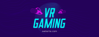 VR Gaming Headset Facebook cover Image Preview