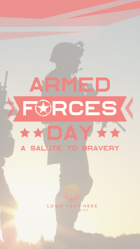 Armed Forces Day Instagram Reel Design