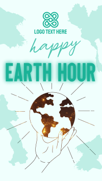 Happy Earth Hour YouTube short Image Preview