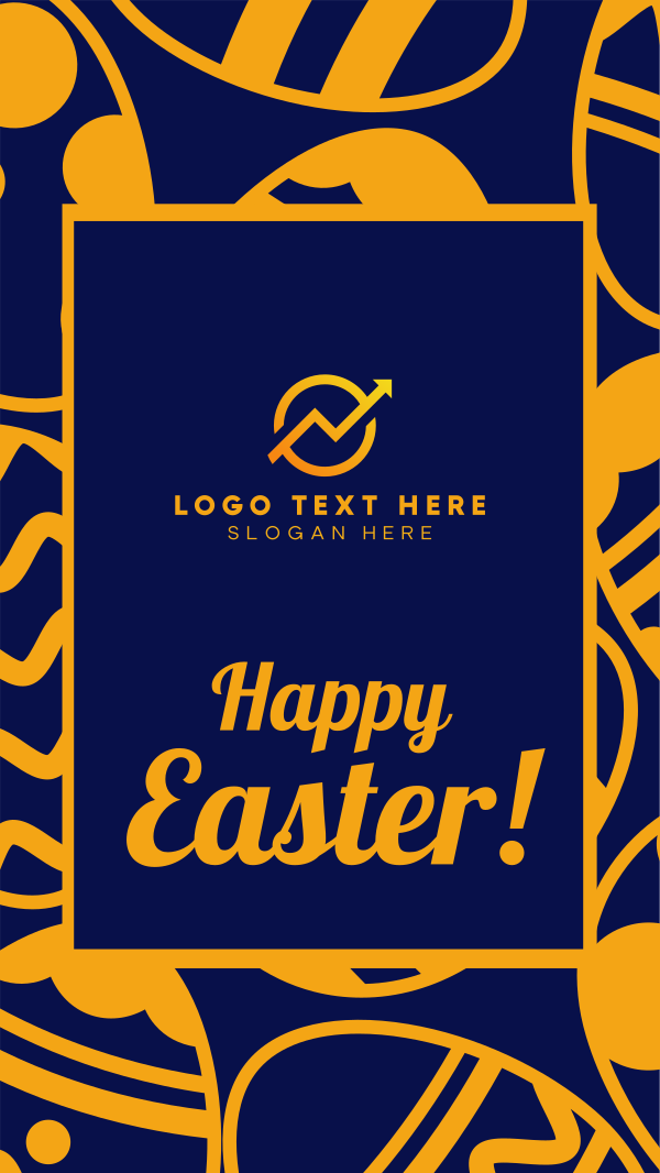 Happy Easter Celebration Facebook Story Design Image Preview