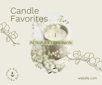 Scented Home Candle  Facebook post Image Preview