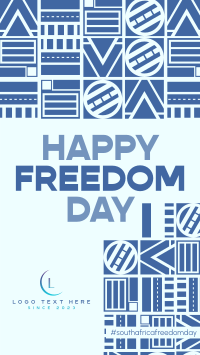 South African Freedom Celebration Facebook Story Design