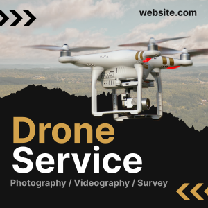 Drone Services Available Instagram post Image Preview