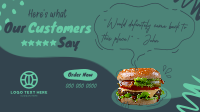 Customer Feedback Food Animation Preview