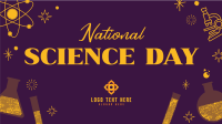 Celebrating Science Facebook Event Cover Design