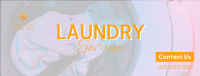 Clean Laundry Service Facebook Cover Design