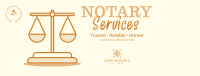 Reliable Notary Facebook cover Image Preview