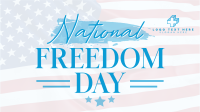 Freedom Day Celebration Video Design
