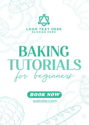 Baking Tutorials Flyer Image Preview