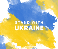 Stand With Ukraine Facebook post Image Preview