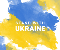 Stand With Ukraine Facebook Post Design