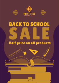 Back To School Discount Flyer Image Preview