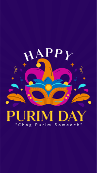Purim Celebration Event Instagram Story Design