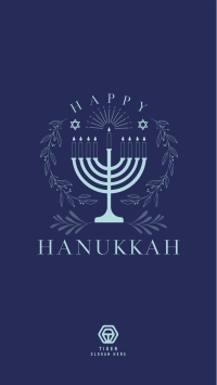 Happy Hanukkah Instagram Story Design