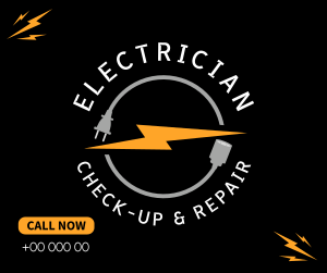 Professional Electrician Facebook post Image Preview