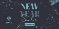 New Year Sparklers Sale Twitter post Image Preview