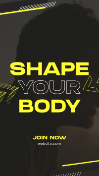 Body Fitness Center Instagram Story Design