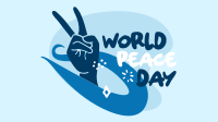 Peace Day Doodles Facebook Event Cover Design