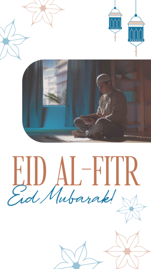 Eid Al Fitr Mubarak Facebook story Image Preview