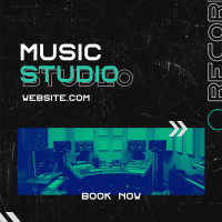 Music Studio Instagram Post Design