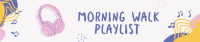 Morning Music SoundCloud Banner Design