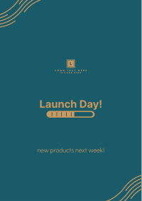 Loading Launch Day Poster Design