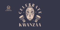 Kwanzaa African Mask  Twitter Post Image Preview